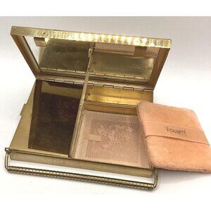 1950s Volupte Swinglok Sophisticase Palm Size Compact
